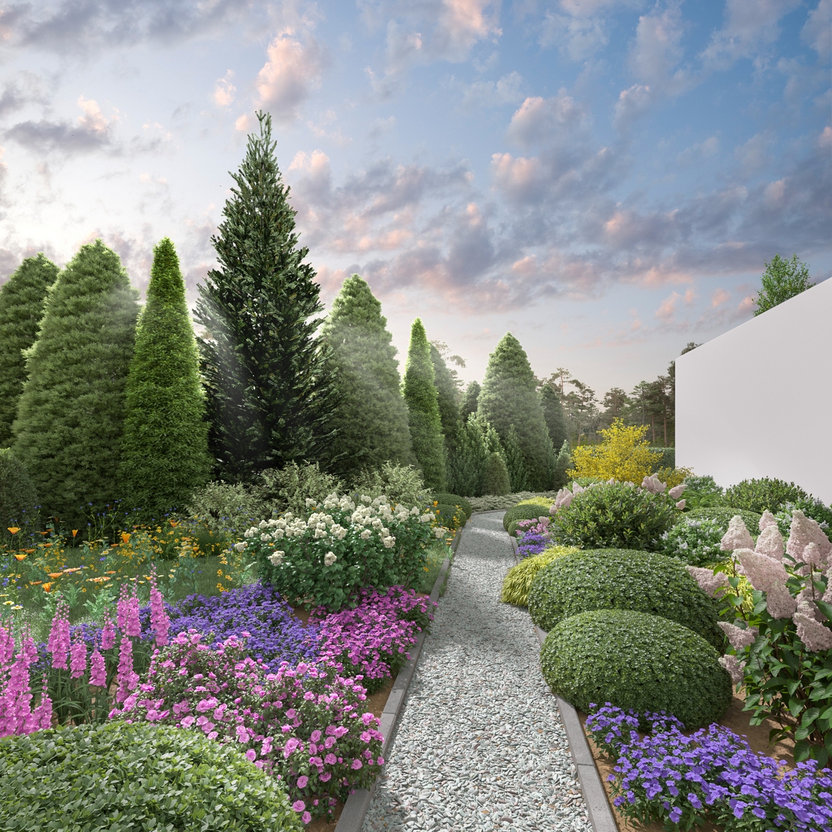 projektowanie ogrodów Wieszowa