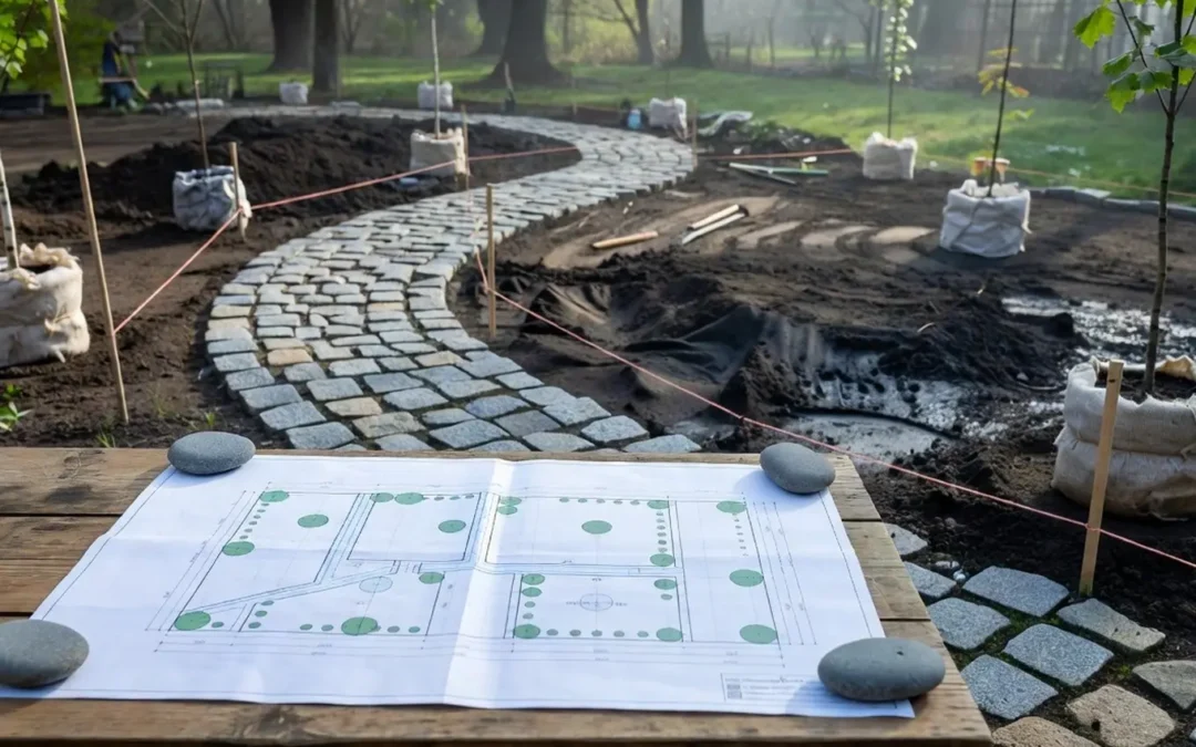 Jak przebiega realizacja ogrodu po&nbsp;zatwierdzeniu projektu —&nbsp;od&nbsp;przygotowania terenu do&nbsp;odbioru